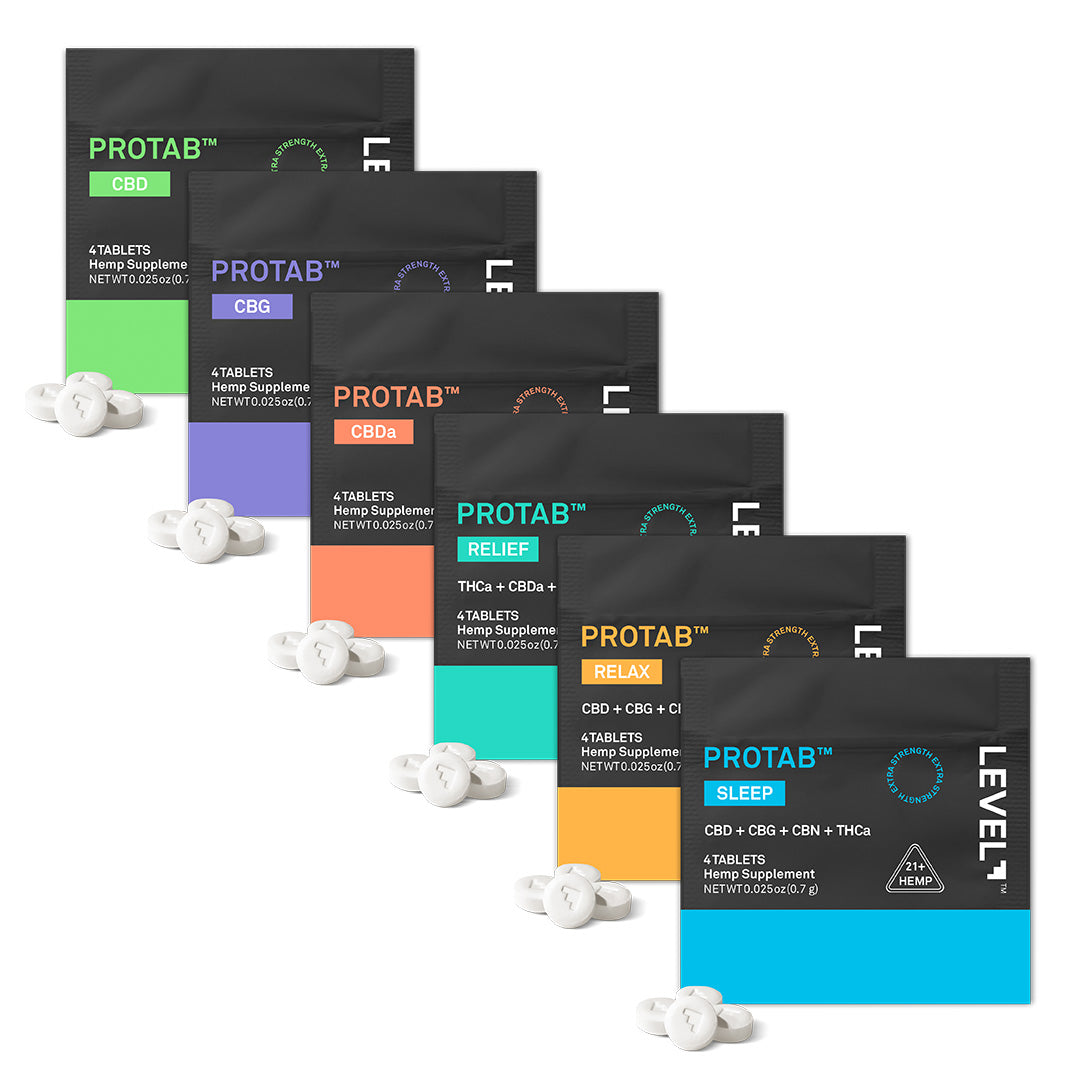 LEVEL Hemp Discovery Kit - 6 Precision Wellness Formulations